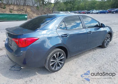 2017 Toyota Corolla Xse z USA, uszkodzony, nr VIN 2T1BURHE7HC899748